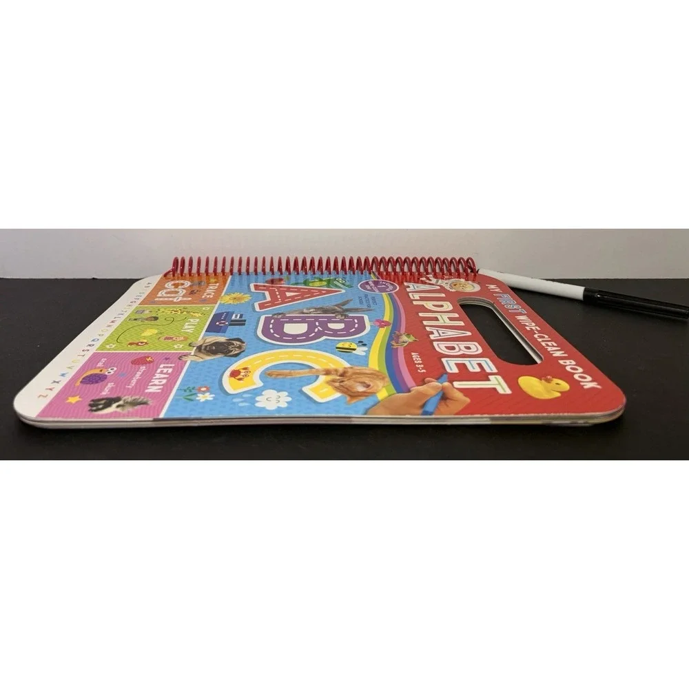 My First Wipe-Clean: Alphabet-Teacher-Approved Activities to Help Kids Trace ABC